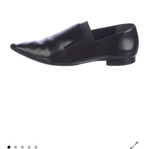 Alexander Wang black leather loafers - W9